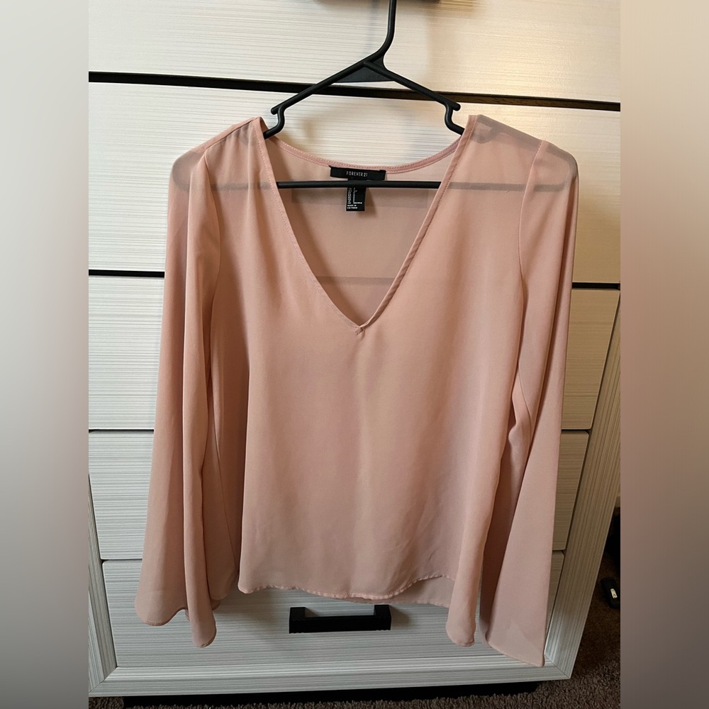 Forever 21 long sleeve blouse